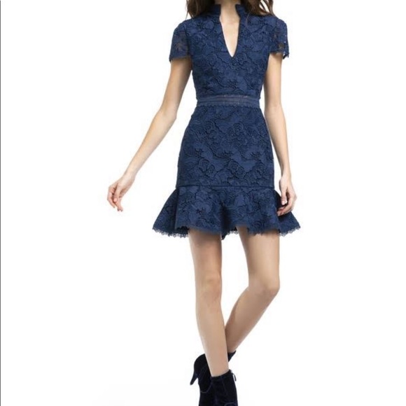 NWT Alice + Olivia Diona Mini Dress Size Six - Picture 2 of 6